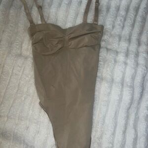SKIMS Tan Bodysuit